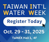 2025 Taiwan Int'l Water Week Banner